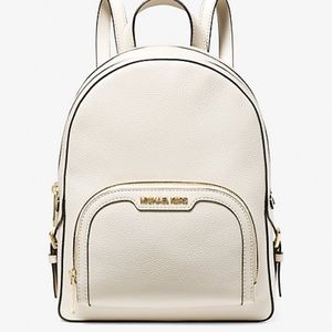 Michael Kors Jaycee Medium Pebbled Leather Backpack
Powder Blush